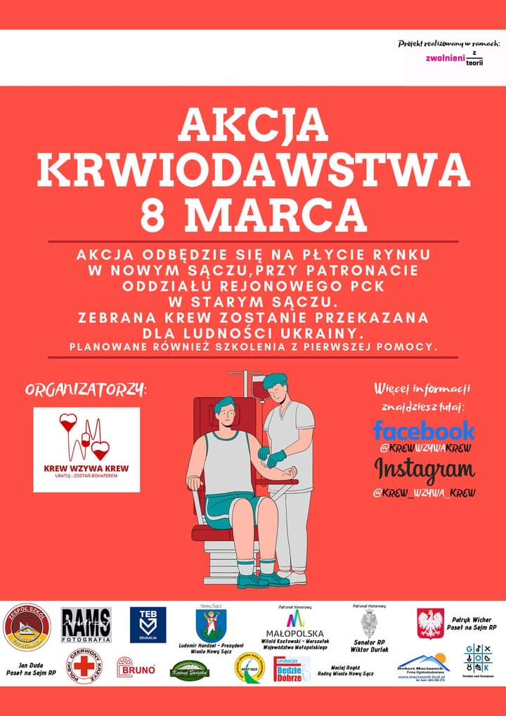 Akcja krwiodawstwa 8 marca