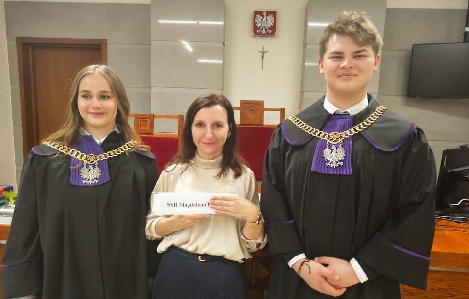 Wycieczka edukacyjna do Sądu Rejonowego w Limanowej