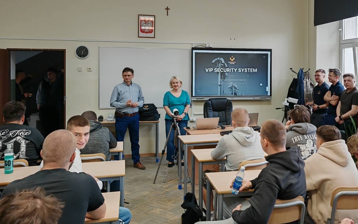 Spotkanie z przedstawicielami firmy PHU MERX oraz VIP Security-System