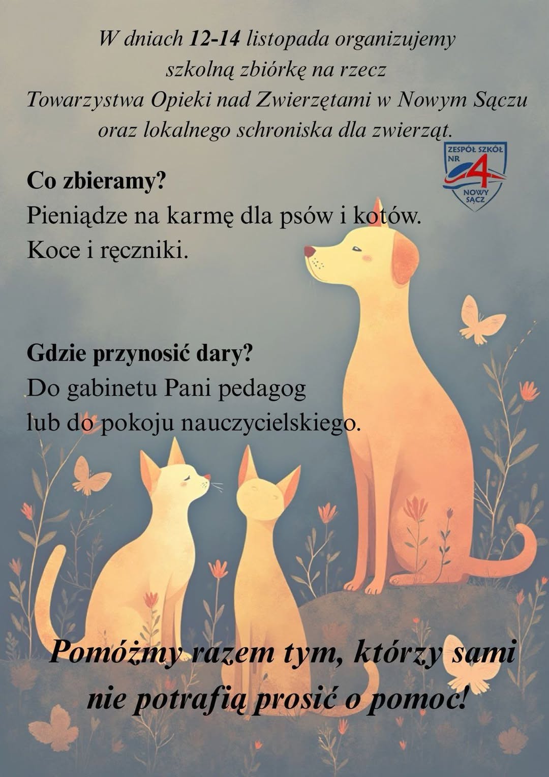 Pomóżmy zwierzakom!