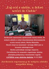 Wspieramy Marka! Przyłącz się do akcji. 1