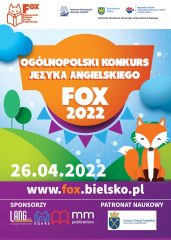 Konkurs języka angielskiego FOX 1