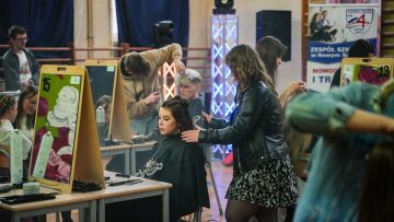 Szkolny Konkurs Fryzjerski 'Street look' oraz dyskoteka 1