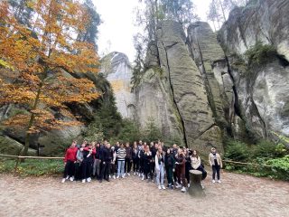 Wycieczka do Pragi uczniów klas 3e, 4c, 5a, 5ef 1